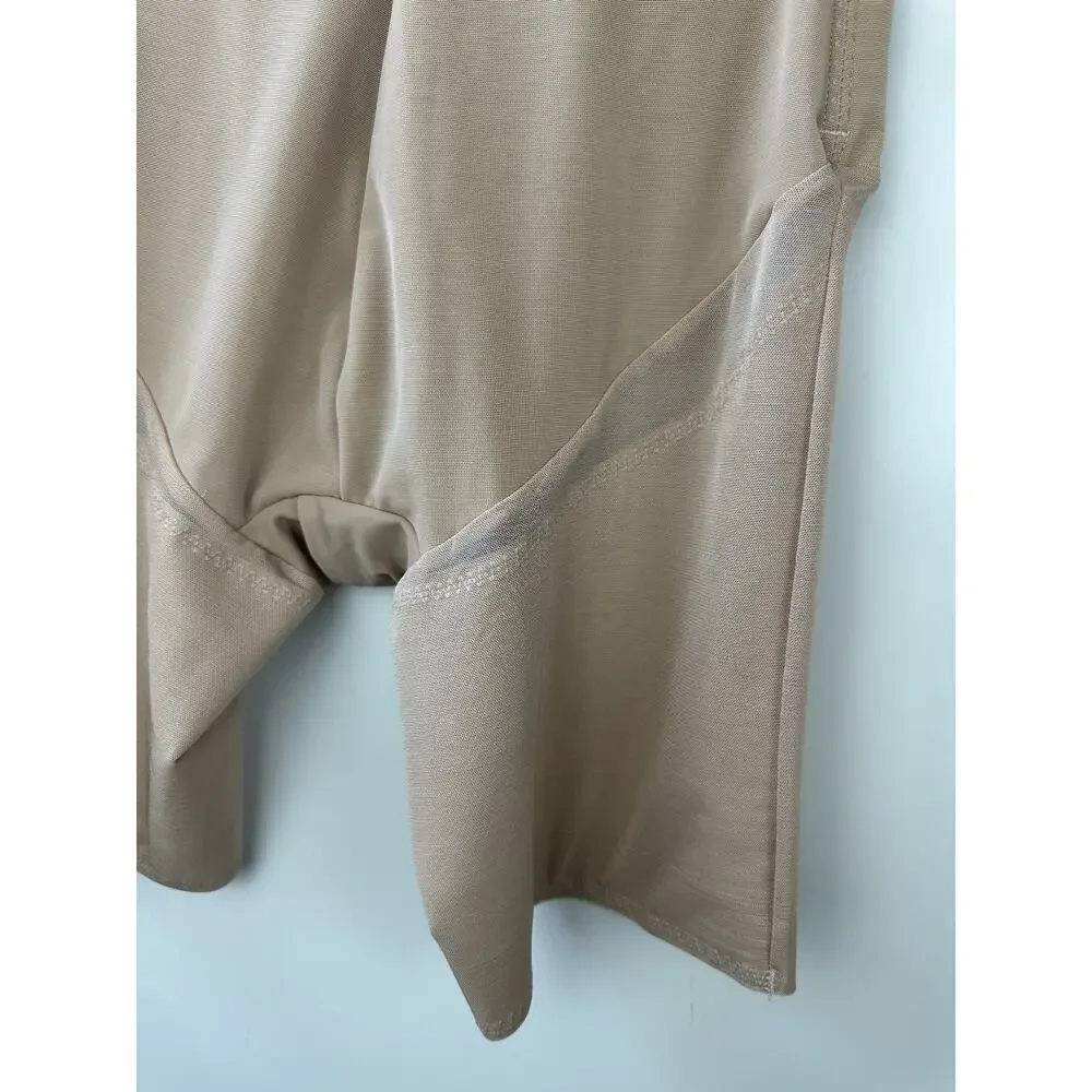 Honeylove SuperPower Shorts Shaper Shapewear Sand Beige Sculpt Women's Medium - Picture 11 of 15